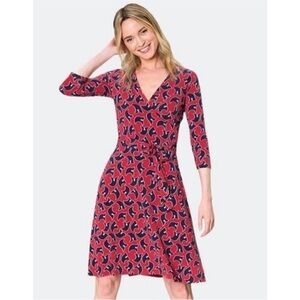 Leota wrap dress